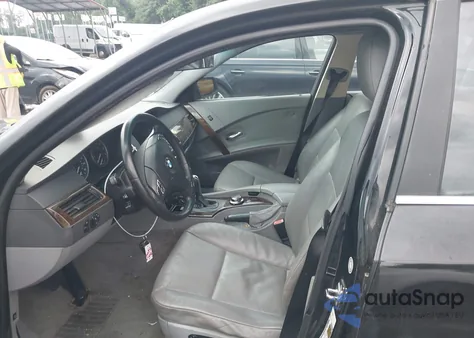 2007 BMW 530I z USA, uszkodzony, nr VIN WBANE73557CM45539